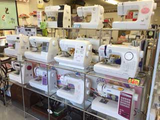ミシン専門店ステッチのミシン販売,ミシン修理